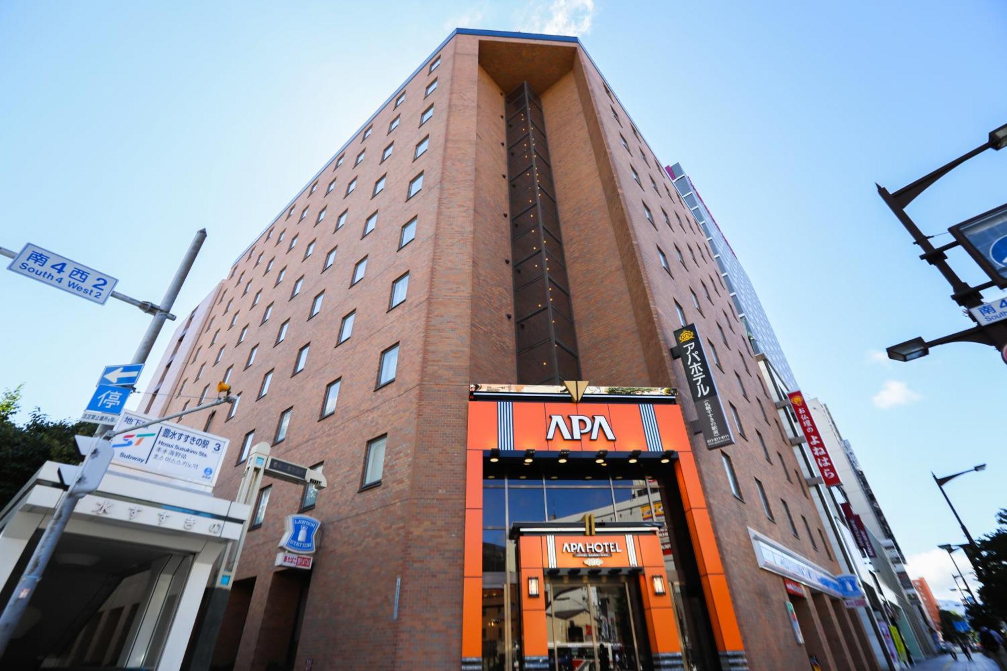 Apa Hotel Sapporo Susukino Ekimae Kültér fotó